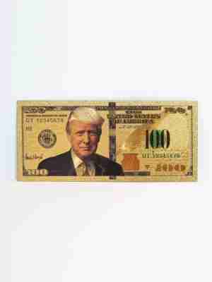 Trump 100 Dollar Bill Front