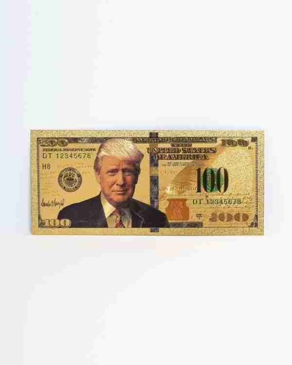 Trump 100 Dollar Bill Front