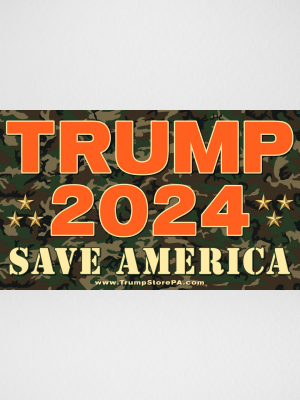 Trump 2024 Flag Camo