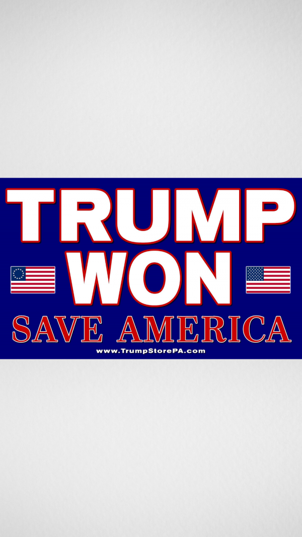 Trump Won Flag 2a
