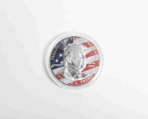 Trump silver Coin Front