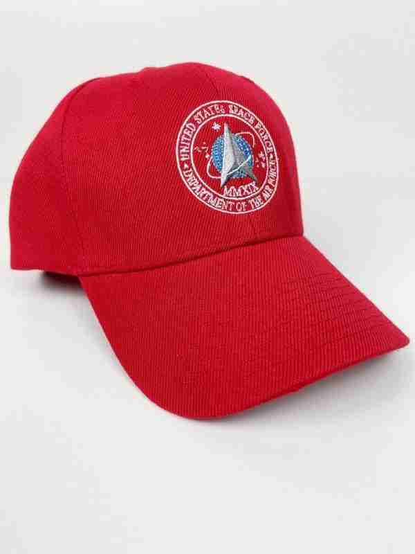 US Space Force Hat_Red