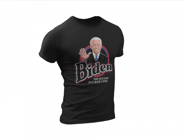 Biden Fucker Upper Tee_Black