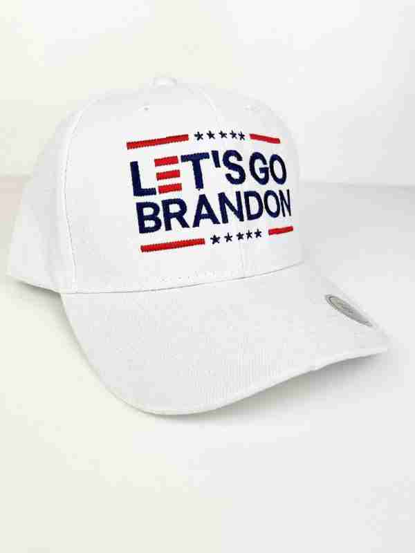 Let's go Brandon Hat_White