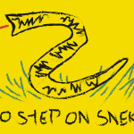 The No Step On Snek Flag