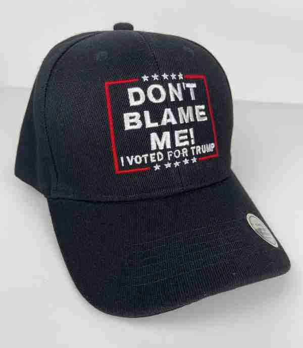 Don't Blame Me Hat_Black