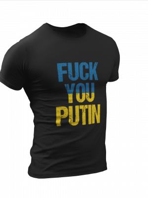 Fuck You Putin Tee_Black