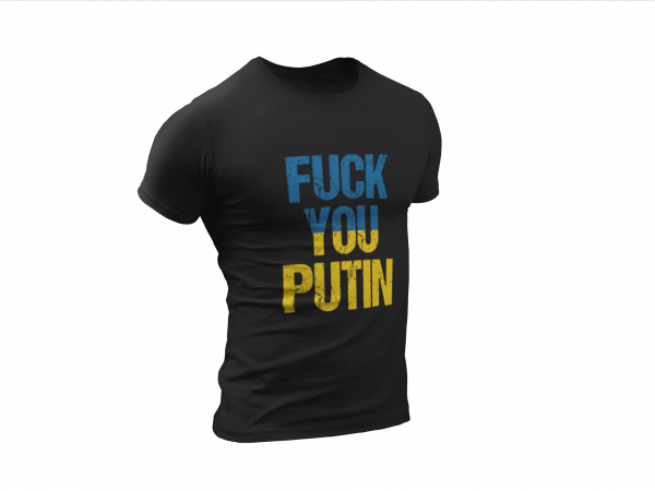 Fuck You Putin Tee_Black
