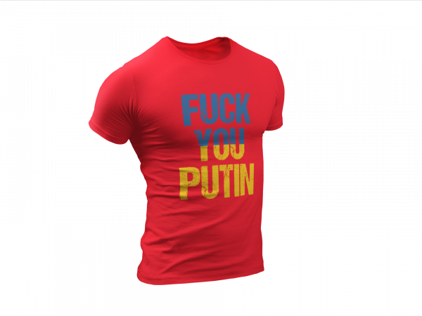 Fuck You Putin Tee_Red