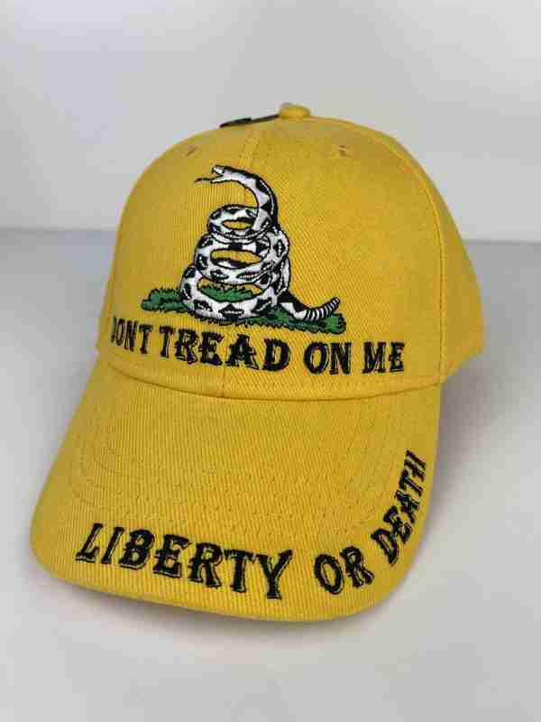 Gadsden Flag Hat_Yellow