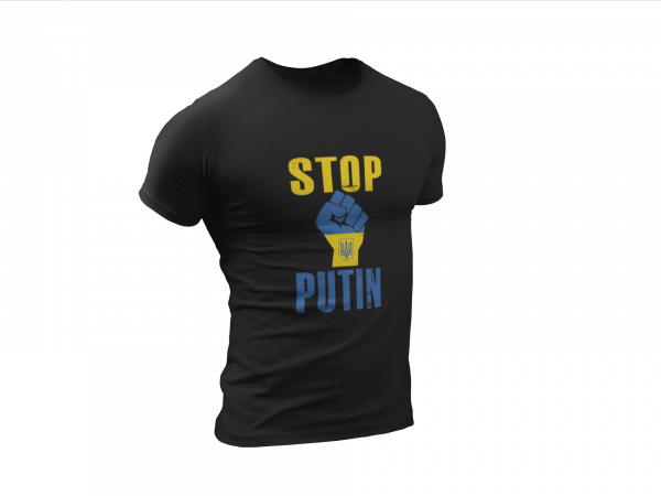 Stop Putin Tee_Black