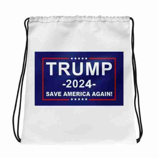 Trump 2024 Drawstring Bag