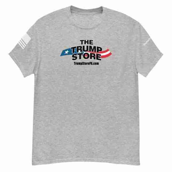 Trump Store PA Tee_Grey