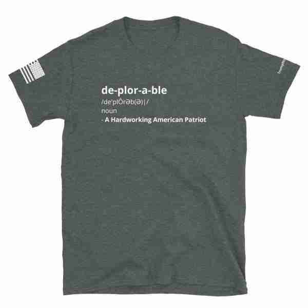The Deplorable Tee_Heather