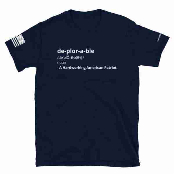 The Deplorable Tee_Blue