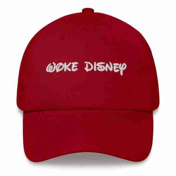 Woke Disney Hat_Front Red