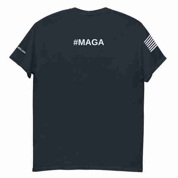 exDEMOCRAT Tee_Back Navy