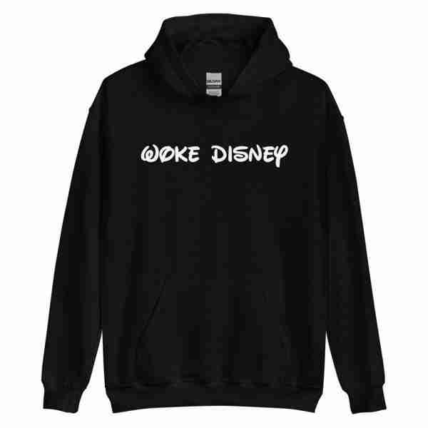 Woke Disney Hoodie_Front Black