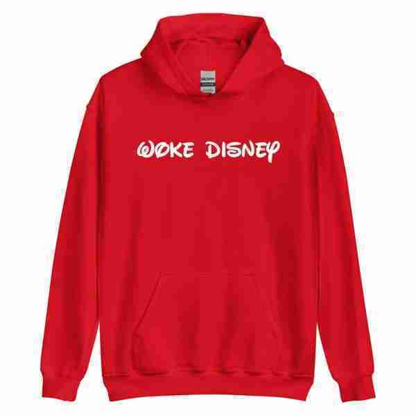 Woke Disney Hoodie_Front Red