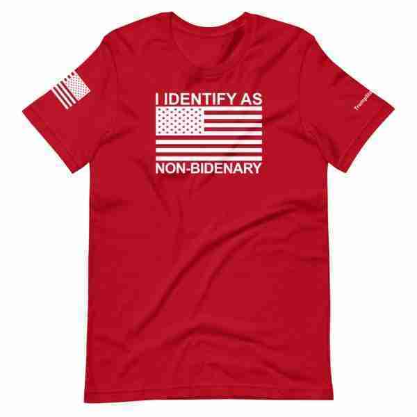 Non-Bidenary Tee_Front Red