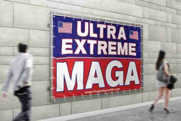 ULTRA EXTREME MAGA Large Flag_Display