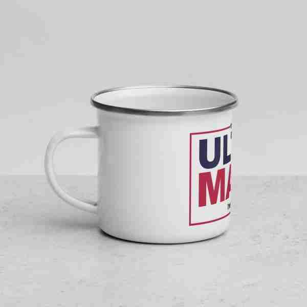ULTRA MAGA Enamel Mug_Left