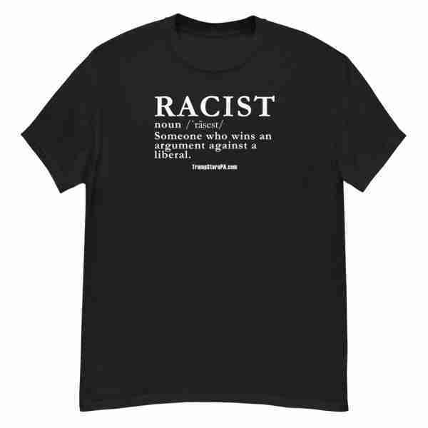 Racist Definition Tee_Front Black