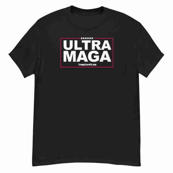 ULTRA MAGA Tee_Front Black