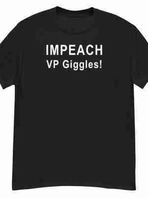 IMPEACH Giggles Tee_Front Black
