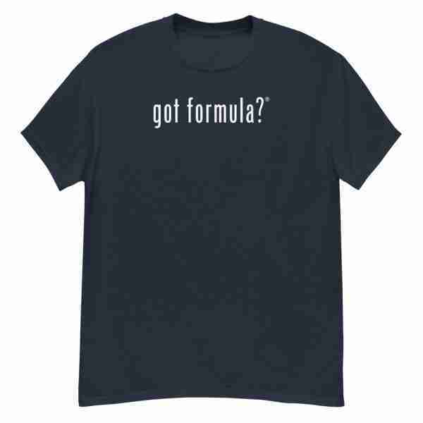 Got Formula Tee_Front Navy