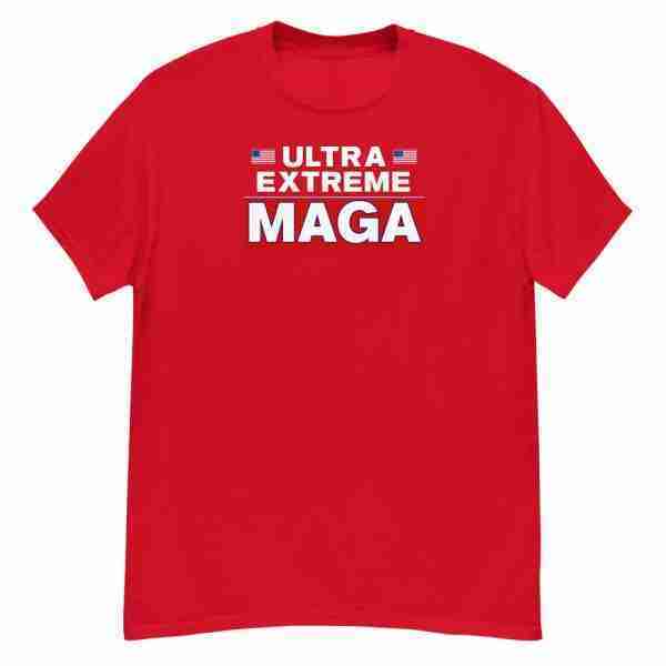 ULTRA EXTREME MAGA Tee_Front red
