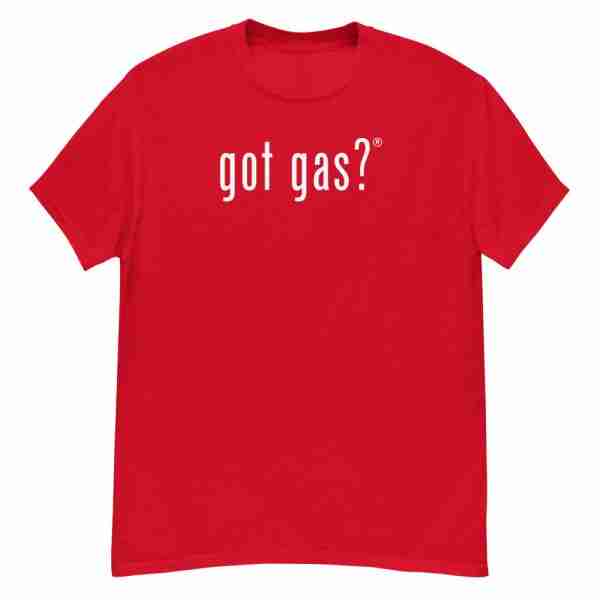 Got Gas Tee_Front Red