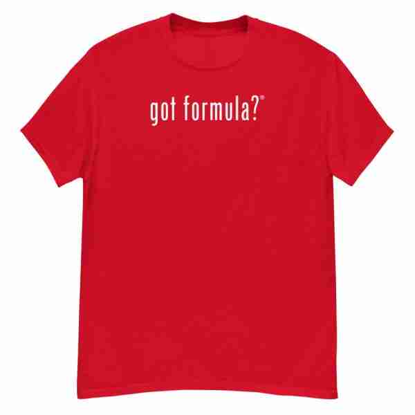 Got Formula Tee_Front Red