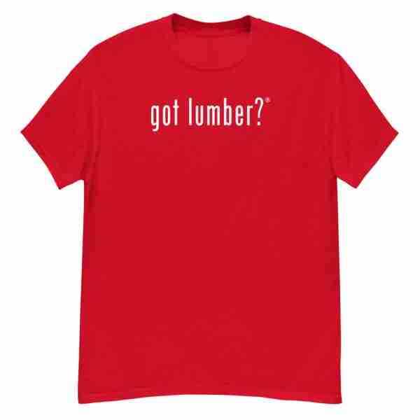 Got Lumber Tee_Front Red