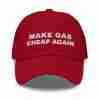 MAKE GAS CHEAP AGAIN Ball Cap_Front Red