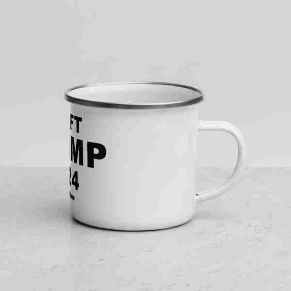 DRAFT TRUMP Enamel Mug_Right