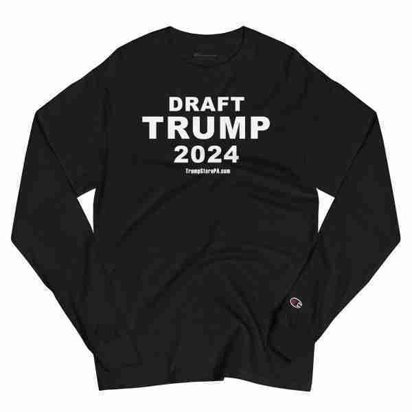 DRAFT TRUMP 2024 Champion Shirt_Front