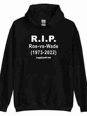 RIP Roe vs Wade Hoodie_Black