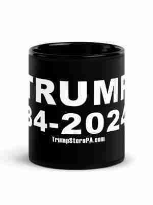 TRUMP B4-2024 Black Glossy Mug