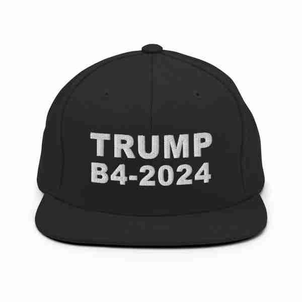 TRUMP BF-2024 Snapback Hat_Black