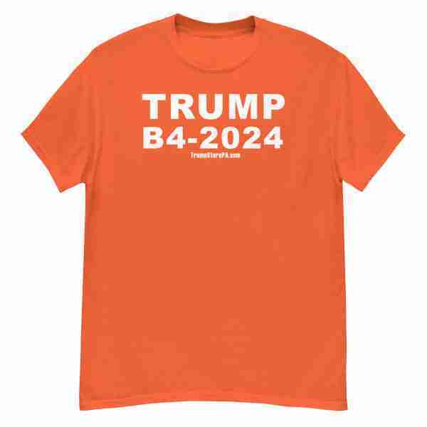 TRUMP B4-2024 Tee_Orange