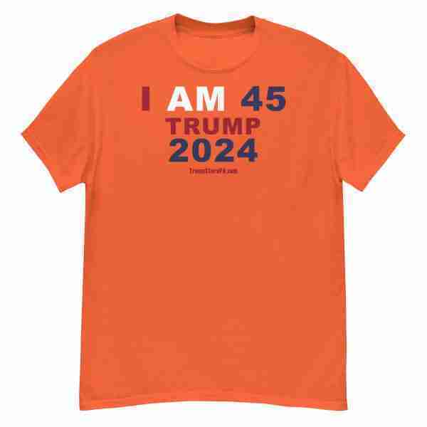 I AM 45 Color Tee_Orange