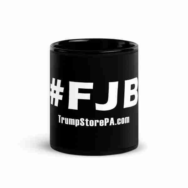 The FJB Black Glossy Mug_Front
