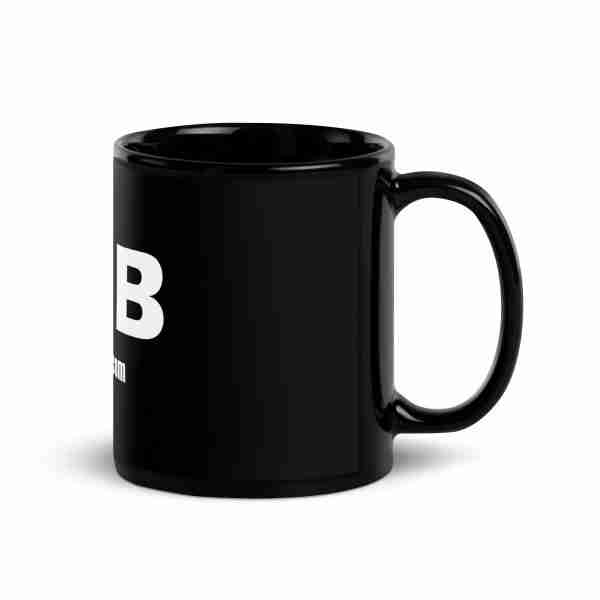 The FJB Black Glossy Mug_Right