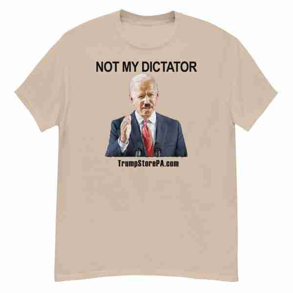 Not My Dictator Tee_Tan