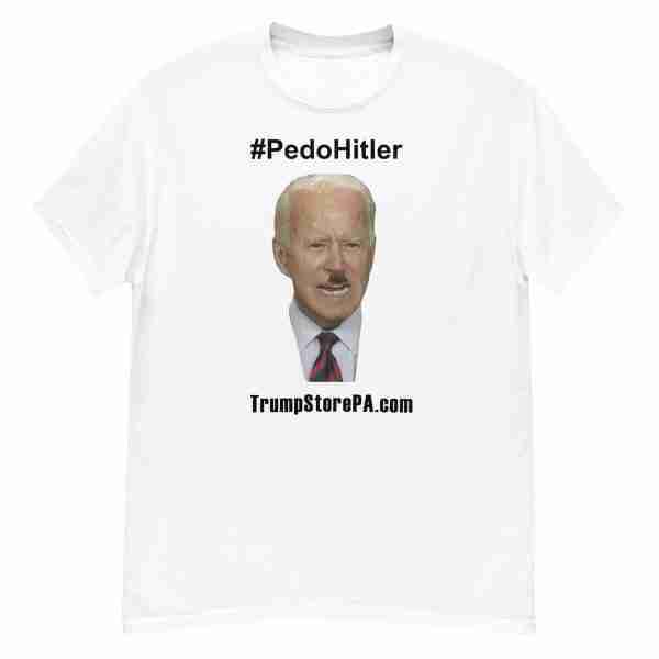 Pedo Hitler Tee_White