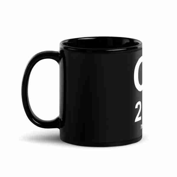 Oz For US Senate Black Glossy Mug_Left