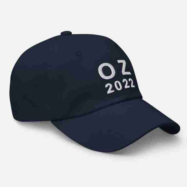 Oz For US Senate Dad Hat_Navy Right
