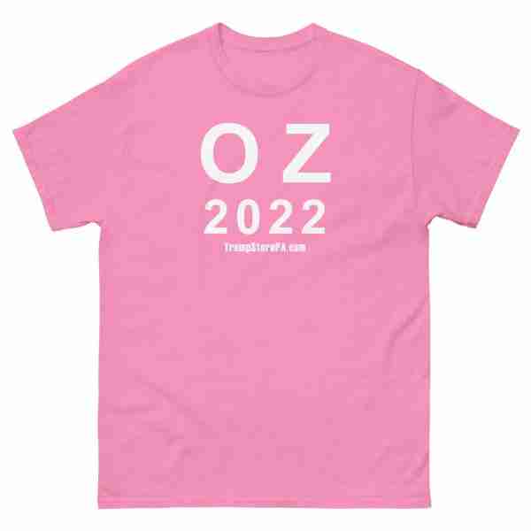 Oz For US Senate Tee_Pink