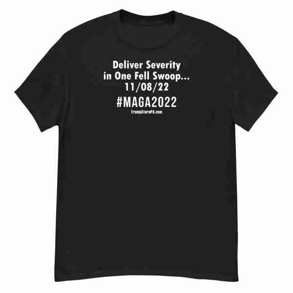 Deliver Severity 2022 Tee_Black